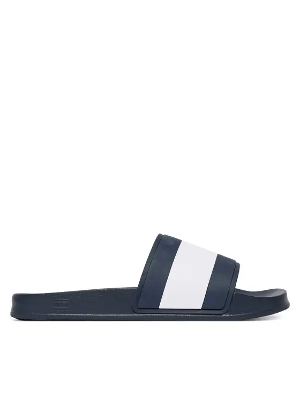 Tommy Hilfiger Tommy Hilfiger Natikače Core Hilfiger Flag Pool Slide FM0FM05798 Plava