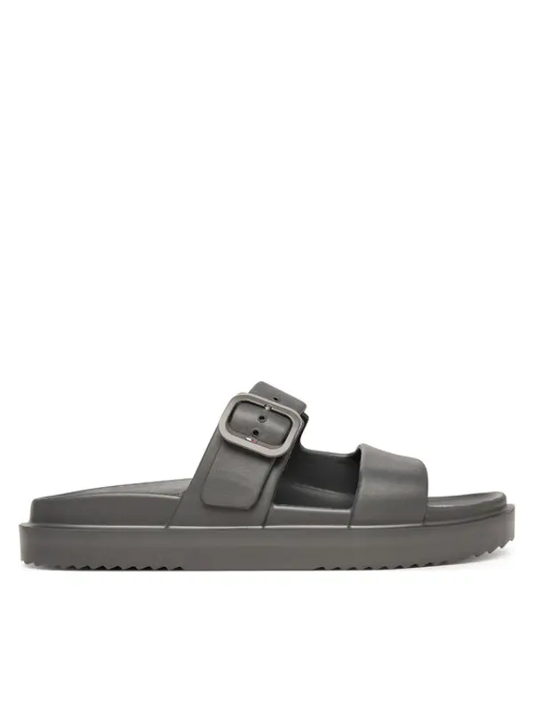 Tommy Hilfiger Tommy Hilfiger Natikače Double Strap FW0FW09114 Siva