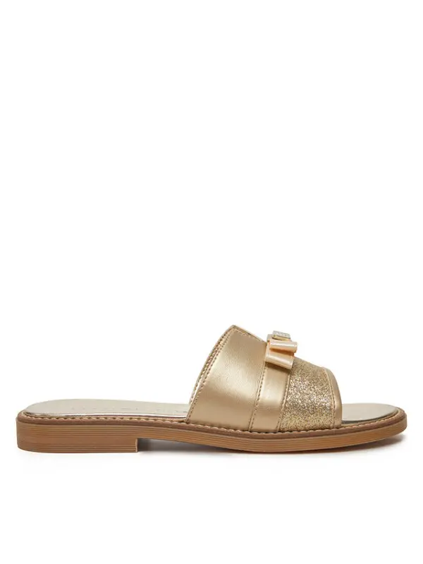 Tommy Hilfiger Tommy Hilfiger Natikače Sandal T4A2-33942-0572 S Zlatna