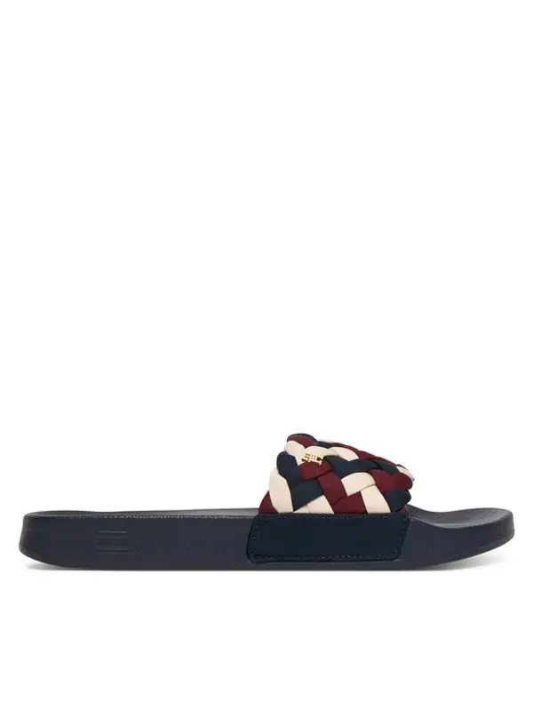Tommy Hilfiger Tommy Hilfiger Natikače Th Braided Pool Slide FW0FW09203 Šarena