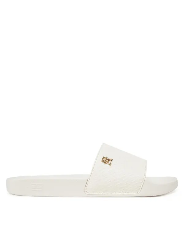 Tommy Hilfiger Tommy Hilfiger Natikače Th Monogram Poolside FW0FW08525 Bijela