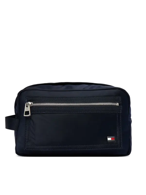 Tommy Hilfiger Tommy Hilfiger Neseser Enamel Flag Travel Washbag AM0AM14111 Tamnoplava