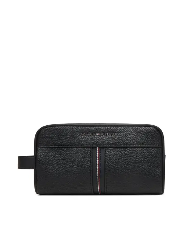 Tommy Hilfiger Tommy Hilfiger Neseser Th Central Washbag AM0AM14172 Crna