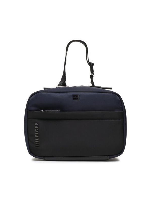 Tommy Hilfiger Tommy Hilfiger Neseser Th City Commuter Washbag AM0AM10624 Tamnoplava
