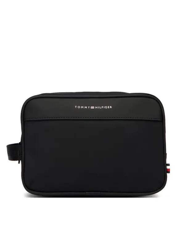 Tommy Hilfiger Tommy Hilfiger Neseser Th Repreve Washbag AM0AM14153 Crna