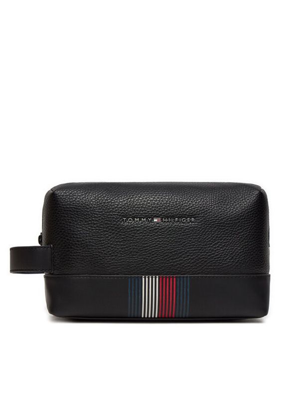 Tommy Hilfiger Tommy Hilfiger Neseser Transit Medium Washbag AM0AM12516 Crna
