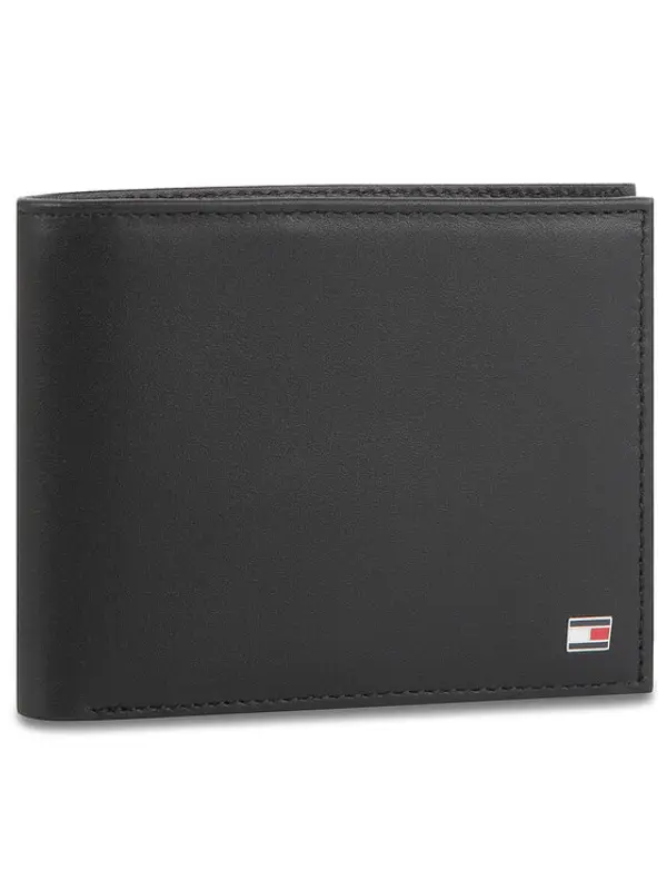 Tommy Hilfiger Tommy Hilfiger Novčanik Eton Cc And Coin Pocket AM0AM00651 Crna