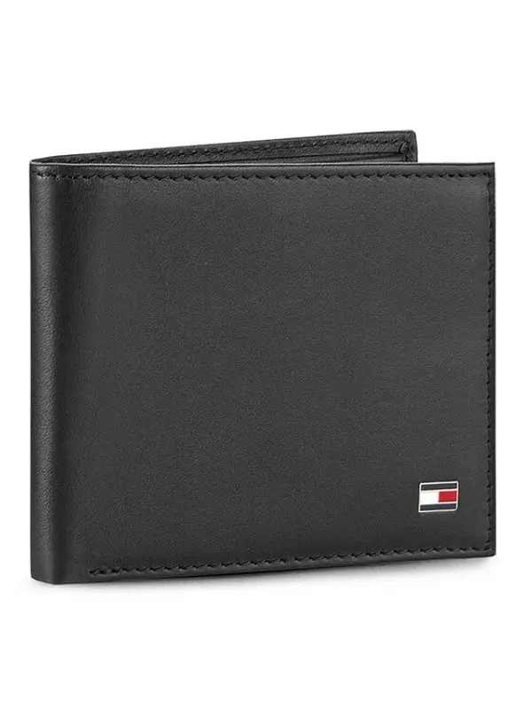 Tommy Hilfiger Tommy Hilfiger Novčanik Eton Mini Cc Wallet AM0AM00655/83365 Crna