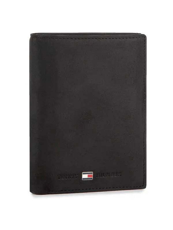 Tommy Hilfiger Tommy Hilfiger Novčanik Johanson N/S Wallet W/Coin Pocket AM0AM00664 Crna