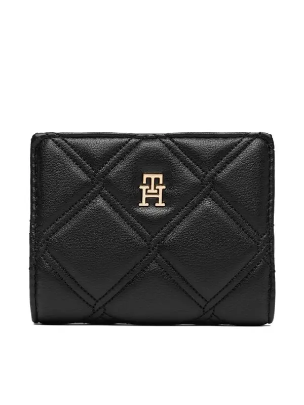 Tommy Hilfiger Tommy Hilfiger Novčanik Th Feminine Bifold AW0AW18701 Crna