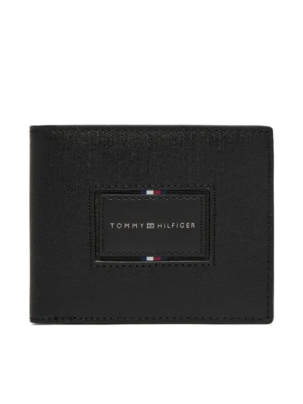 Tommy Hilfiger Tommy Hilfiger Novčanik Th Foundation Cc And Coin AM0AM14506 Crna