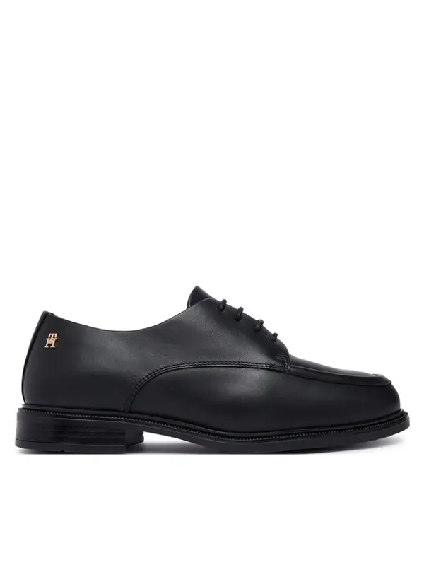 Tommy Hilfiger Tommy Hilfiger Oxfordice Classoc Leather Derby FW0FW09487 Crna