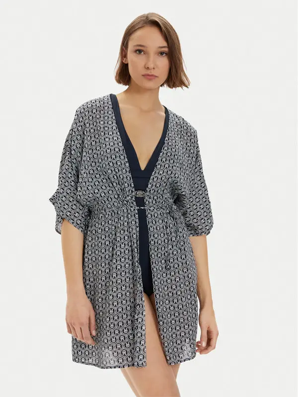 Tommy Hilfiger Tommy Hilfiger Pareo UW0UW05364 Tamnoplava Relaxed Fit