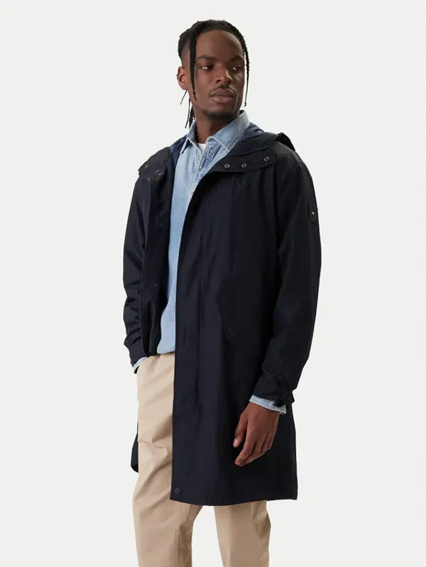 Tommy Hilfiger Tommy Hilfiger Parka MW0MW39645 Tamnoplava Regular Fit
