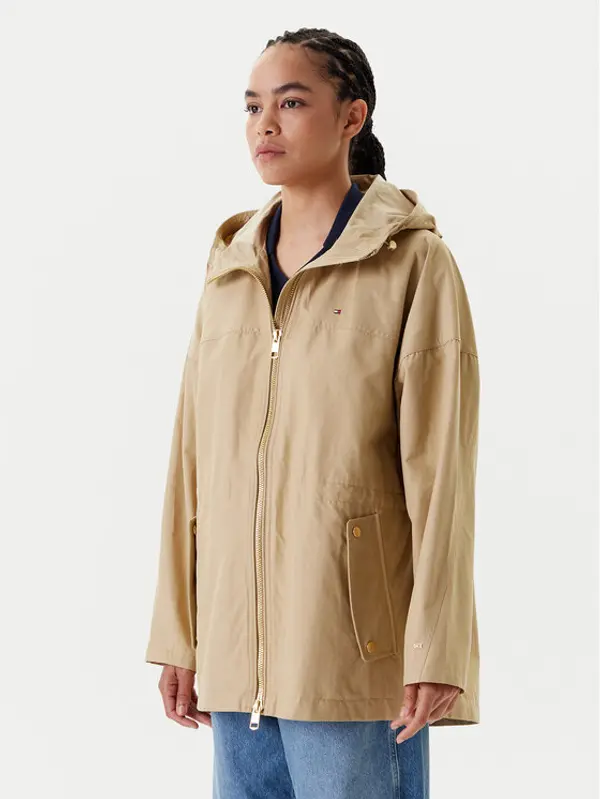Tommy Hilfiger Tommy Hilfiger Parka WW0WW45621 Bež Regular Fit