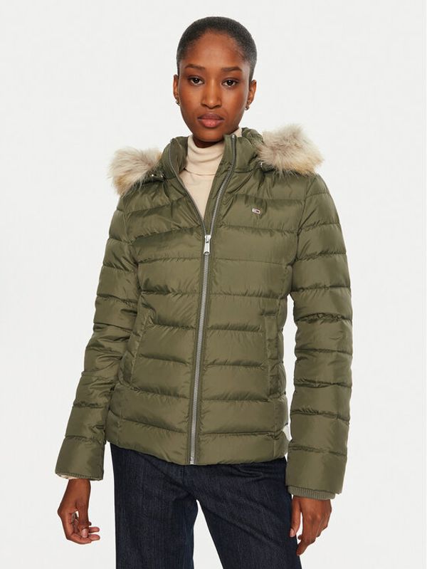Tommy Hilfiger Tommy Hilfiger Pernata jakna DW0DW18312 Zelena Slim Fit