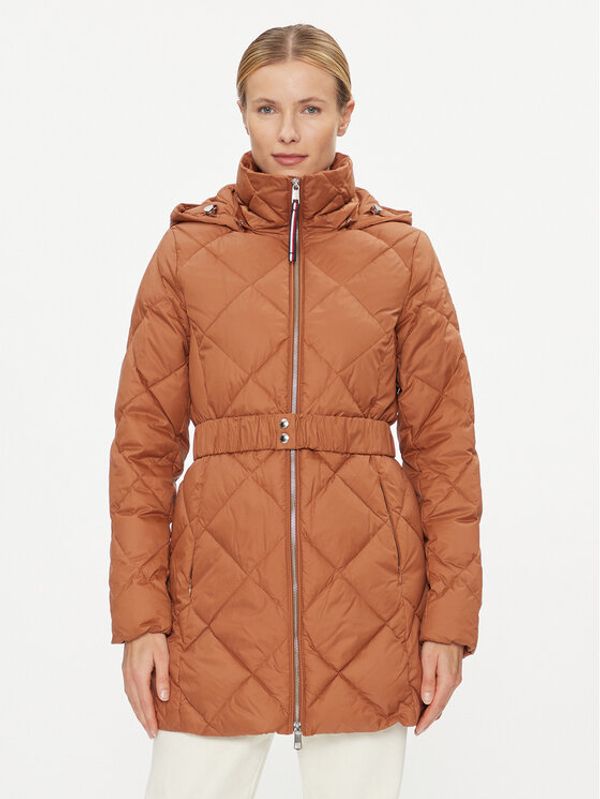 Tommy Hilfiger Tommy Hilfiger Pernata jakna Elevated WW0WW40326 Smeđa Regular Fit