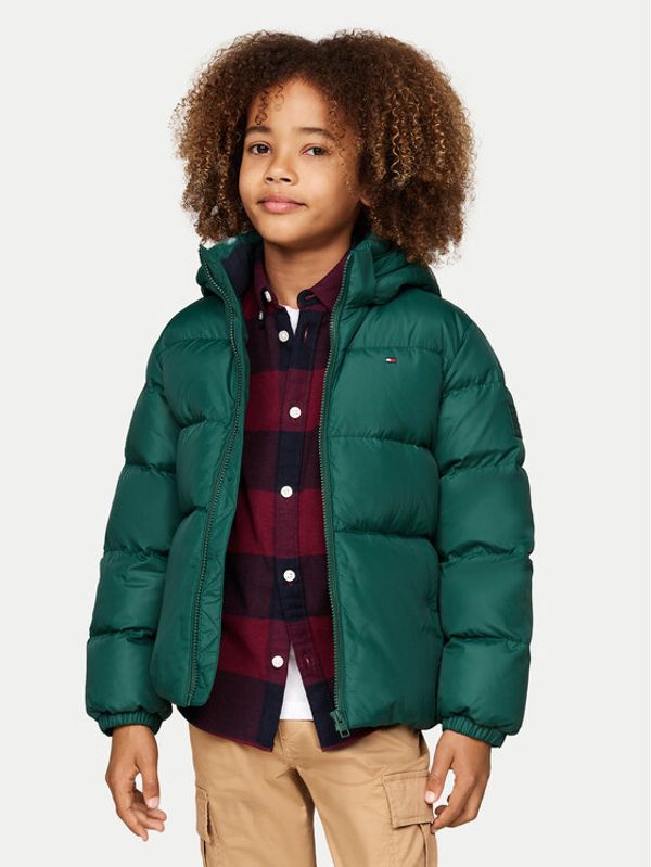 Tommy Hilfiger Tommy Hilfiger Pernata jakna Essential KB0KB08341 M Zelena Regular Fit