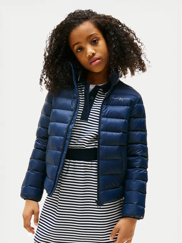 Tommy Hilfiger Tommy Hilfiger Pernata jakna Essential KS0KS00652 Tamnoplava Regular Fit