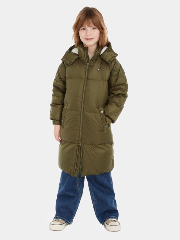 Tommy Hilfiger Tommy Hilfiger Pernata jakna KG0KG07545 Zelena Regular Fit