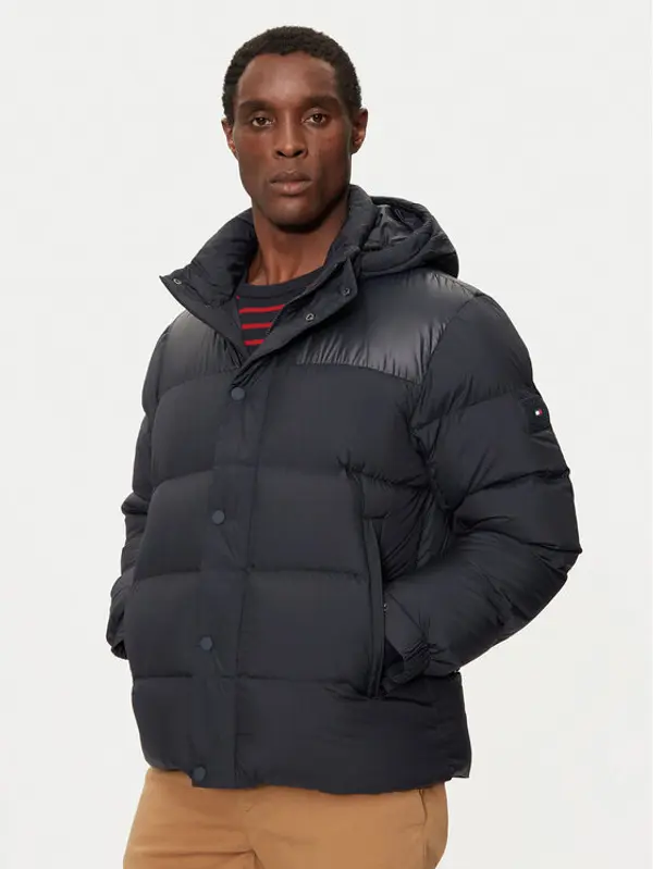 Tommy Hilfiger Tommy Hilfiger Pernata jakna MW0MW36569 Tamnoplava Regular Fit