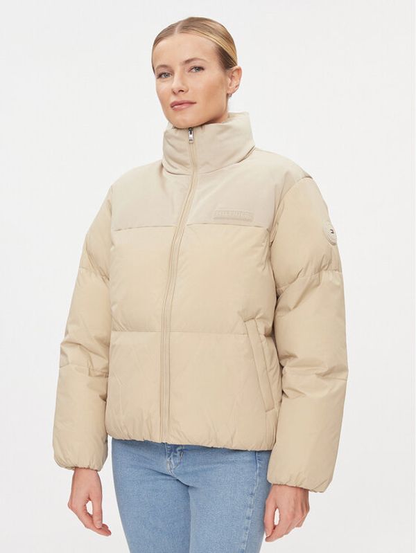 Tommy Hilfiger Tommy Hilfiger Pernata jakna New York WW0WW39748 Bež Relaxed Fit