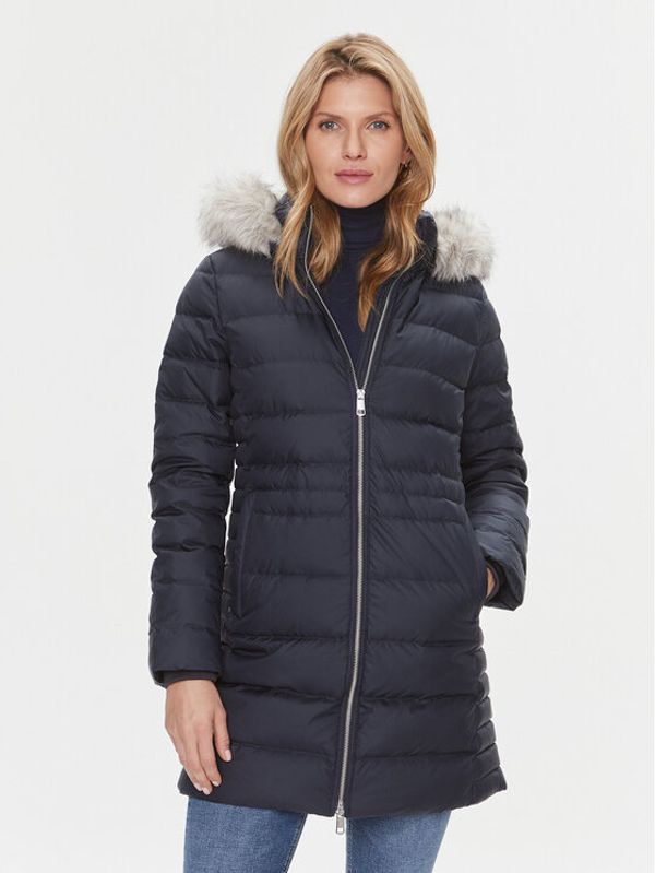 Tommy Hilfiger Tommy Hilfiger Pernata jakna Tyra WW0WW39747 Tamnoplava Regular Fit