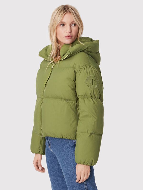 Tommy Hilfiger Tommy Hilfiger Pernata jakna WW0WW35084 Zelena Relaxed Fit