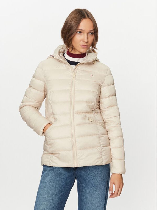 Tommy Hilfiger Tommy Hilfiger Pernata jakna WW0WW39581 Bež Regular Fit