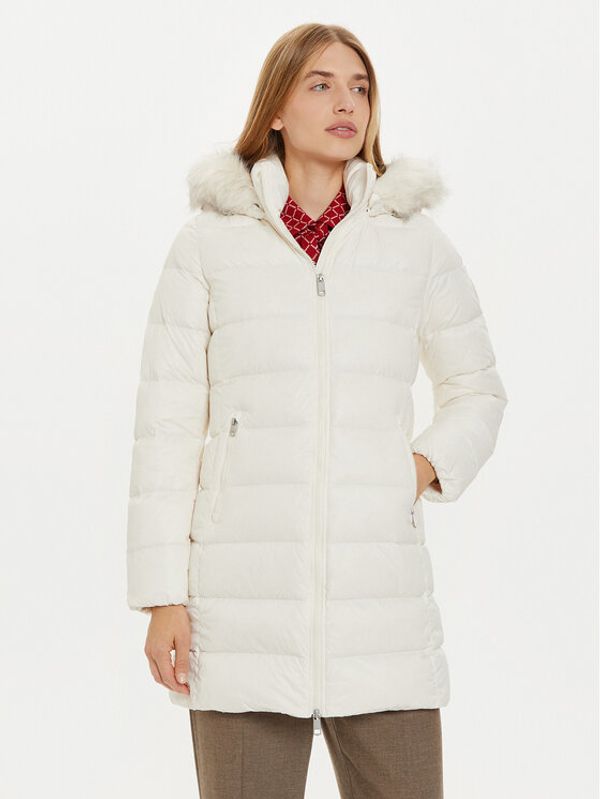 Tommy Hilfiger Tommy Hilfiger Pernata jakna WW0WW43122 Écru Regular Fit