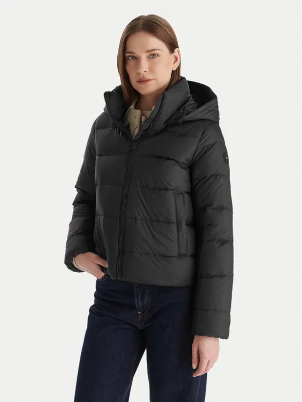 Tommy Hilfiger Tommy Hilfiger Pernata jakna WW0WW43581 Crna Regular Fit
