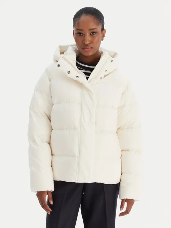 Tommy Hilfiger Tommy Hilfiger Pernata jakna WW0WW45739 Écru Regular Fit