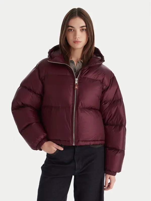 Tommy Hilfiger Tommy Hilfiger Pernata jakna WW0WW46541 Tamnocrvena Regular Fit