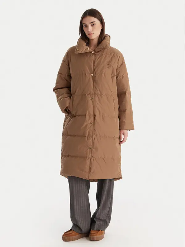 Tommy Hilfiger Tommy Hilfiger Pernata jakna WW0WW47279 Bež Relaxed Fit