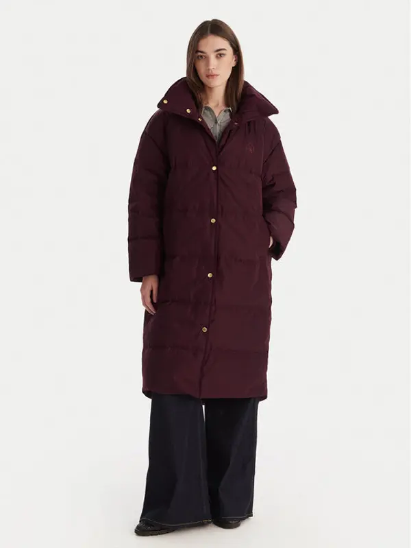 Tommy Hilfiger Tommy Hilfiger Pernata jakna WW0WW47279 Tamnocrvena Relaxed Fit