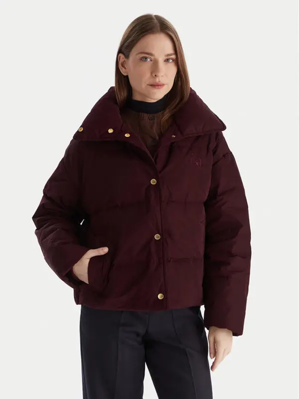 Tommy Hilfiger Tommy Hilfiger Pernata jakna WW0WW47294 Tamnocrvena Relaxed Fit