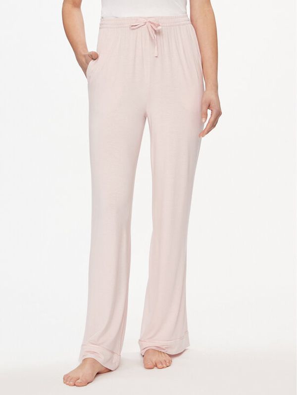 Tommy Hilfiger Tommy Hilfiger Pidžama hlače UW0UW05195 Ružičasta Relaxed Fit