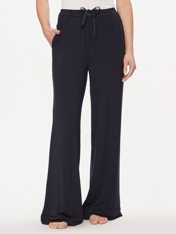 Tommy Hilfiger Tommy Hilfiger Pidžama hlače UW0UW05195 Tamnoplava Relaxed Fit