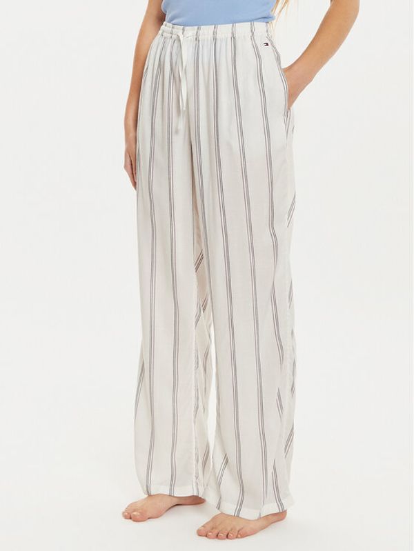 Tommy Hilfiger Tommy Hilfiger Pidžama hlače UW0UW05612 Écru Regular Fit