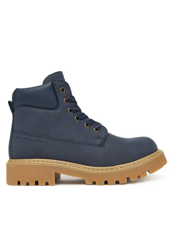 Tommy Hilfiger Tommy Hilfiger Planinarske cipele T3X5-34125-1269 D Tamnoplava