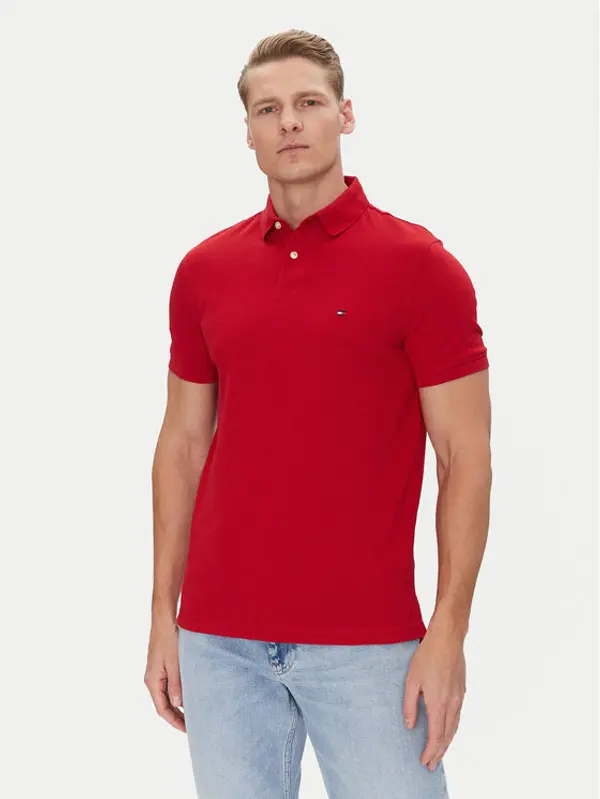 Tommy Hilfiger Tommy Hilfiger Polo 1985 MW0MW17770 Crvena Regular Fit