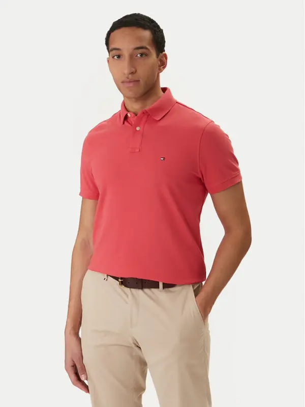 Tommy Hilfiger Tommy Hilfiger Polo 1985 MW0MW17770 Koraljna Regular Fit