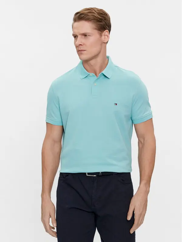 Tommy Hilfiger Tommy Hilfiger Polo 1985 MW0MW17770 Plava Regular Fit