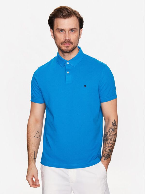 Tommy Hilfiger Tommy Hilfiger Polo 1985 MW0MW17770 Plava Regular Fit