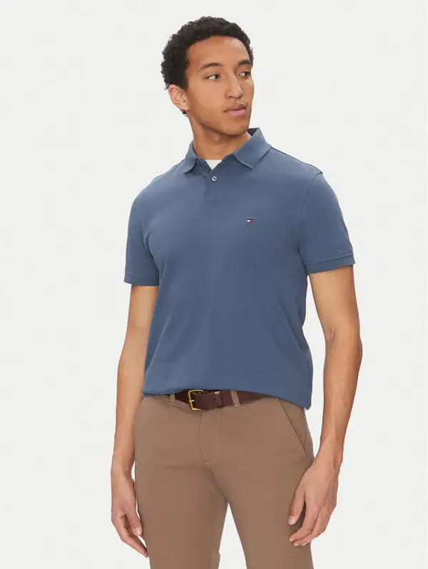 Tommy Hilfiger Tommy Hilfiger Polo 1985 MW0MW17770 Plava Regular Fit