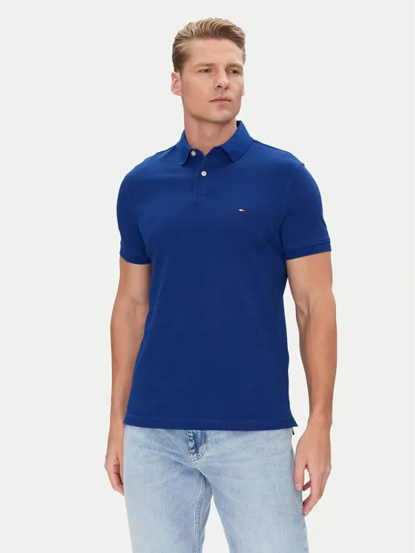 Tommy Hilfiger Tommy Hilfiger Polo 1985 MW0MW17770 Plava Regular Fit