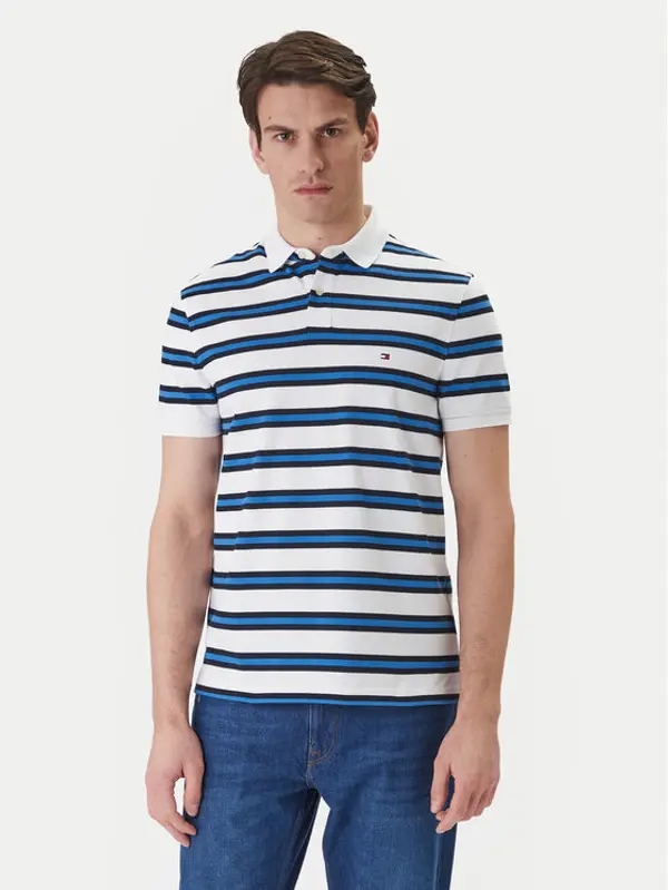 Tommy Hilfiger Tommy Hilfiger Polo 1985 MW0MW17770 Plava Regular Fit