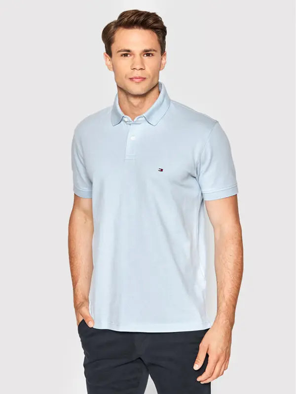 Tommy Hilfiger Tommy Hilfiger Polo 1985 MW0MW17770 Svijetloplava Regular Fit