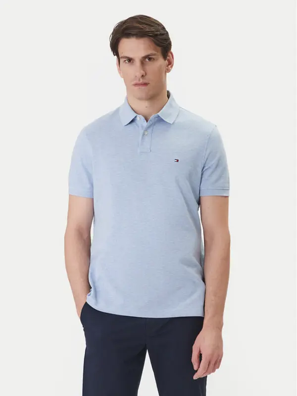 Tommy Hilfiger Tommy Hilfiger Polo 1985 MW0MW17770 Svijetloplava Regular Fit