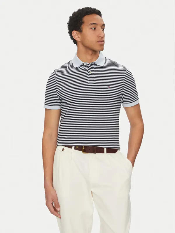 Tommy Hilfiger Tommy Hilfiger Polo 1985 MW0MW17770 Tamnoplava Regular Fit